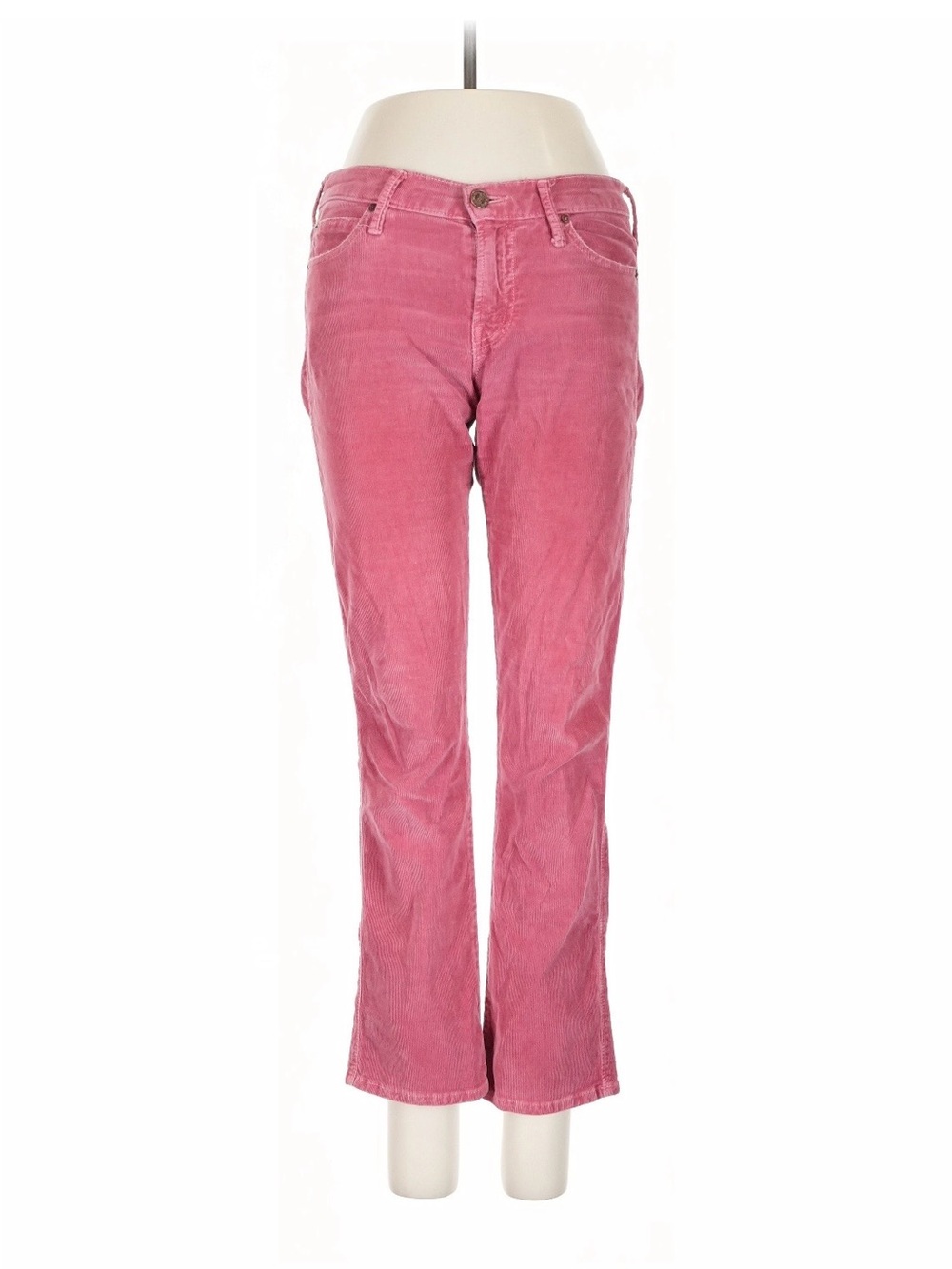 Mother size 27 Women's Pink Corduroy Cropped Jeans #212740870